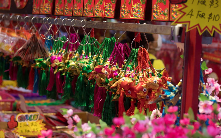 Mercado tradicional de Yunan